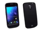Kit Me Out USA TPU Gel Case for Samsung Galaxy Nexus i9250 Black Frosted