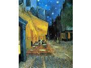 Wieco Art Cafe Terrace at Night Modern Giclee Canvas Prints Vincent Van Gogh Artwork Oil Paintings Reproduction Landscape Picture to Photo Printed on Canvas W