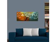 Wieco Art Full Blossom Hand Painted Modern Framed Floral Oil Paintings on Canvas Wall Art