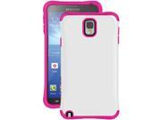 BALLISTIC AP1262 A495 Samsung R Galaxy Note TM III Aspira Series Case White Pink