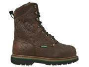Men s John Deere Work Safety Boots Leather Rubber Outsole