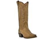 Cowboy Western Boots Genuine Leather Tan Pointy Toe Ultimate Flex Insole