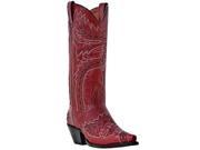 Classy Mid Calf Western Boots Genuine Leather Pointy Toe Leather Outsole