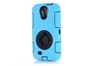 KABB Polka Dot Hybrid Protective Case with Combo Defender Shockproof Function for Samsung Galaxy S5 I9600