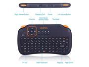 VIBOTON Mobile Wireless Keyboard Mini USB Gaming Small Keyboards with Touchpad Best Ergonomic Smart TV Keyboards Support Android Linux Windows Control Your Devi