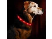 KABB LED Dog Necklace Collar USB Rechargeable Loop Available in 6 Colors Makes Your Dog Visible Safe Seen