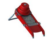 De Buyer Swing 2.0 Mandoline Julienne and Grater Red