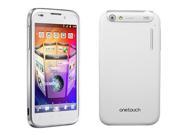 Alcatel OT995A White Unlocked GSM Smartphone