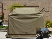 Heavy Gauge BBQ Grill Cover up to 45 Long