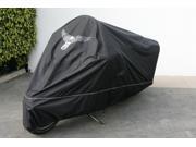 High Quality Motorcycle Cover Fits up to 108 length Large cruiser Tourer Chopper. includes Cable Lock Eagle Logo