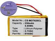 vintrons TM Bundle 230mAh Replacement Battery For MOTOROLA 61638C SNN5904A vintrons Coaster
