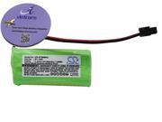vintrons (TM) Bundle - 700mAh Replacement Battery For RADIO SHACK 43-223, DECT1588, + vintrons Coaster vintrons (TM) Bundle - 700mAh Replacement Battery For RADIO SHACK 43-223, DECT1588, + vintrons Coaster