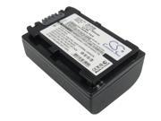 Battery for Sony HDR CX370V 7.4V 600mAh Li ion