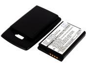 Extended Battery for LG AX380 With BlackBack Cover