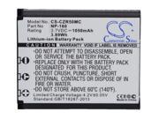 vintrons Replacement Battery For CASIO Exilim EX ZR50