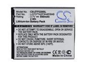 vintrons Replacement Battery For ZTE A711 A933 F228