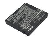 Battery for Panasonic Lumix DMC FS15EB A 3.7V 940mAh Li ion