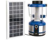 SINTECHNO 2 in 1 Bright LED Emergency Lantern with Built in Power Bank Solar AC Electric Phone Charger
