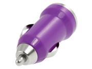 2 X PURPLE Premium Universal USB CAR CHARGER for Samsung Apple iPhone 4 4S 5 5S 5C smartphones e book readers