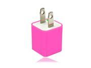 2 X PINK Premium Universal USB TRAVEL CHARGER for Samsung Apple iPhone 4 4S 5 5S 5C smartphones e book readers