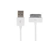 1M USB Data Charger Sync Cable iPhone 4G 4GS IPad Ipod