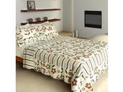 [Dance Of The Fireflies ] 100% Cotton 3PC Vermicelli Quilted Patchwork Quilt Set Full Queen Size