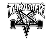 Thrasher Skate Goat Square Sticker