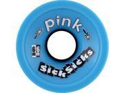 PINK SICKSICKS 66mm 81a BLUE Skateboard Wheels