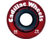 CADILLAC 56mm RED Skateboard Wheels