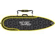 STICKY BUMPS SINGLE DAY BAG 7 6 THRUSTER BLK YEL REFLECTIVE