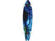 LAYBACK DEEP BLUE SWALLOW SKATEBOARD COMPLETE 10x36