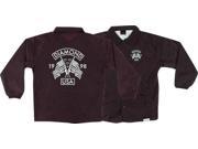 DIAMOND USA COACHES JACKET S BURGUNDY