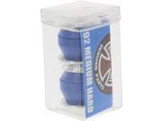 INDEPENENT LOW CONICAL CUSHIONS 92a BLU 2pr w washers