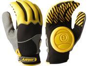 SECTOR 9 APEX SLIDE GLOVES S M YELLOW YEL GREY BLK