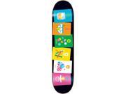 ENJOI WEGER ALPHABET CARDS Skateboard Deck 8.25 resin 7 w MOB GRIP