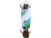 TRACKER SECRET SPOT ALUMINUM CRUISER SKATEBOARD COMPLETE 6x23