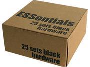 ESSENTIALS 25 PK BLACK 1 SKATE HARDWARE