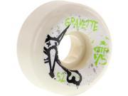 Bones Gravette STF Vato Wheels set White Green 52mm 83b