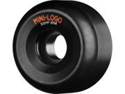 MINI LOGO A CUT 55mm 101a BLACK Skateboard Wheels