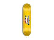 Skate Mental Kleppan Canned Skate Deck Yellow 8.06 w MOB Grip
