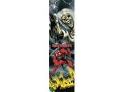 MOB IRON MAIDEN NUMBER OF THE BEAST SHEET SKATEBOARD GRIP