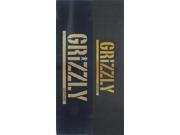 GRIZZLY 20 BOX STAMP BLK GOLD SKATE GRIPTAPE