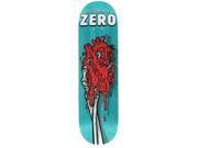 Zero Burman Skeleton Hands Deck Teal 8.25 Skate Deck w Mob Grip