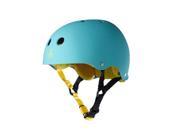 Triple 8 Brainsaver CPSC Dual Helmet Yellow Teal XS