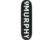 MYSTERY MURPHY LOGO SKATEBOARD DECK 8.25 w MOB GRIP