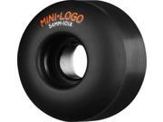 MINI LOGO C CUT 54mm 101a BLACK Skateboard Wheels