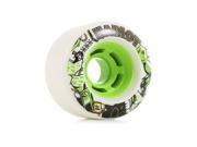 Venom Harlot Longboard Wheels White Green 71m 80a