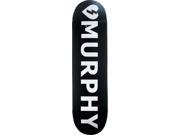 MYSTERY MURPHY LOGO SKATEBOARD DECK 8.37 w MOB GRIP