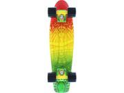 PENNY 22 SKATEBOARD COMPLETE VIBES RED RASTA .pc