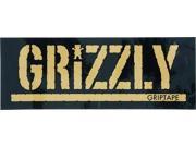GRIZZLY STAMP BLK GOLD Decal Sticker 1pc
